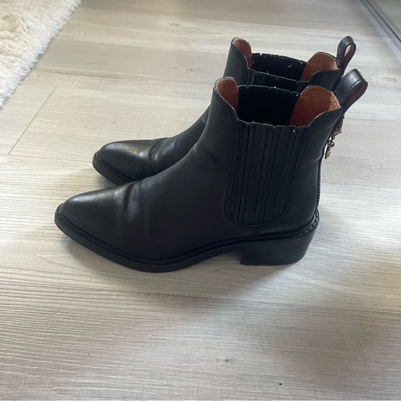 Coach black booties - Picture 3 of 7